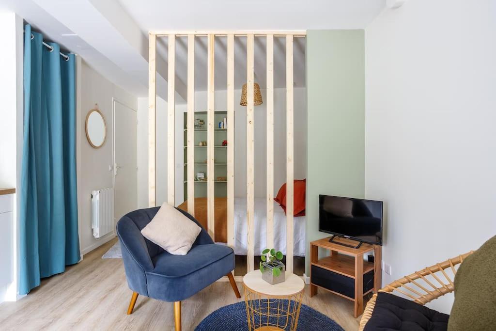 Studio Cosy Neuf - Fibre - Parking Gratuit - Proche Ecoles Et Entreprises Orsay Eksteriør billede
